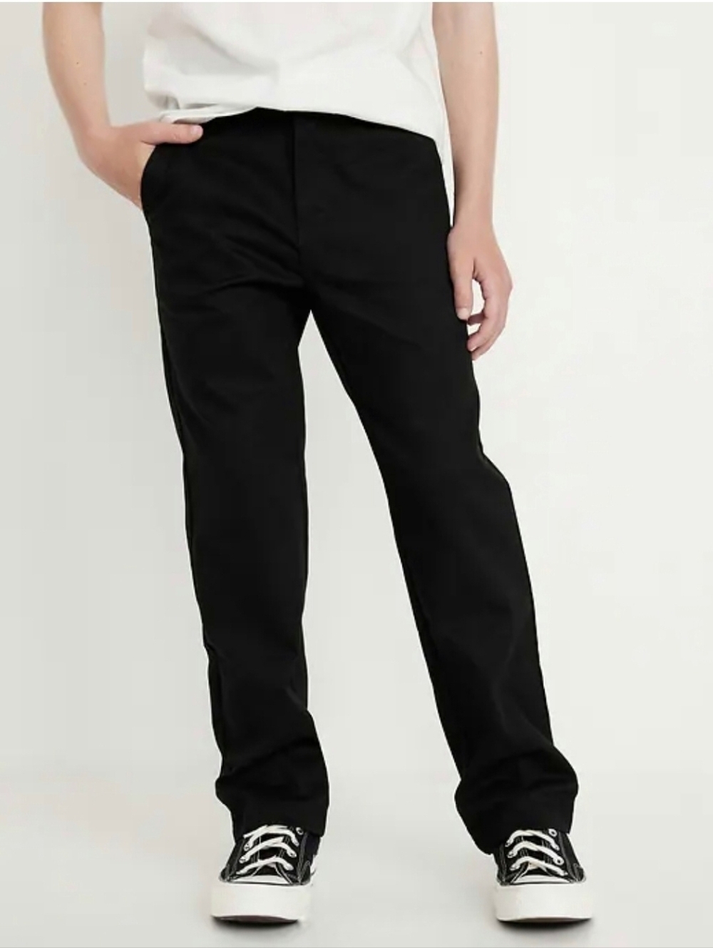 IZOD Black Dress Pants Boys Size 10 98% cotton